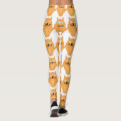 Leggings Motif Orange Cats (Dos)