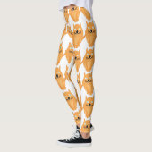Leggings Motif Orange Cats (Gauche)