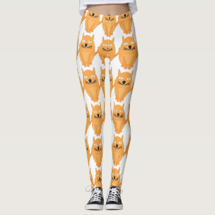 Leggings Motif Orange Cats