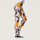 Leggings Motif orange vibrant (Droite)