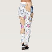 Leggings Motif ours en peluche (Dos)