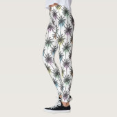 Leggings Motif Paint Drop Palm Tree (Gauche)