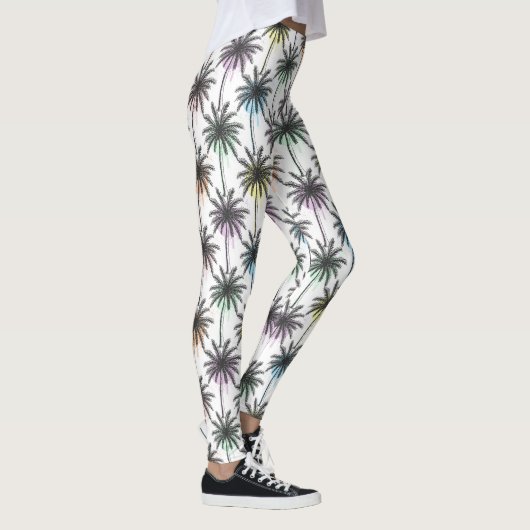 Leggings Motif Paint Drop Palm Tree (Droite)