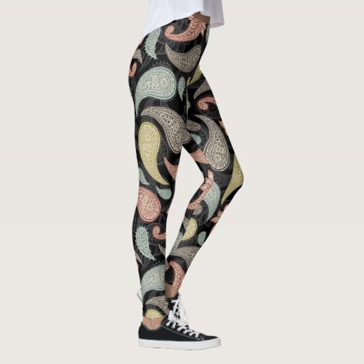 Leggings Motif Paisley (Droite)