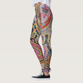 Leggings motif paisley (Gauche)