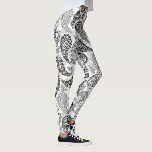 Leggings Motif Paisley (Droite)