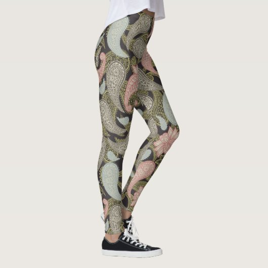 Leggings Motif Paisley (Droite)