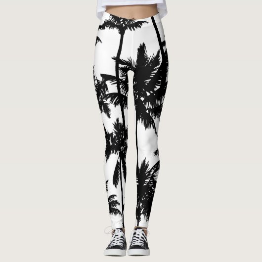 Leggings Motif Palm Tree (Devant)