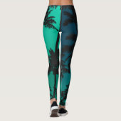Leggings Motif Palm Tree (Dos)