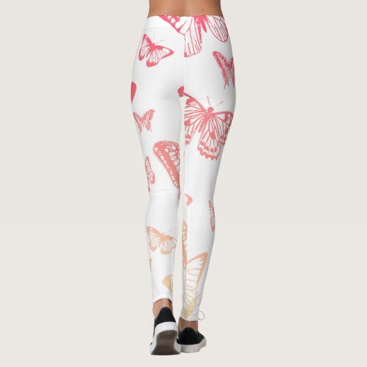 Leggings Motif papillon (Dos)