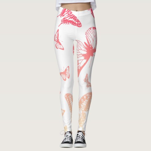 Leggings Motif papillon (Devant)