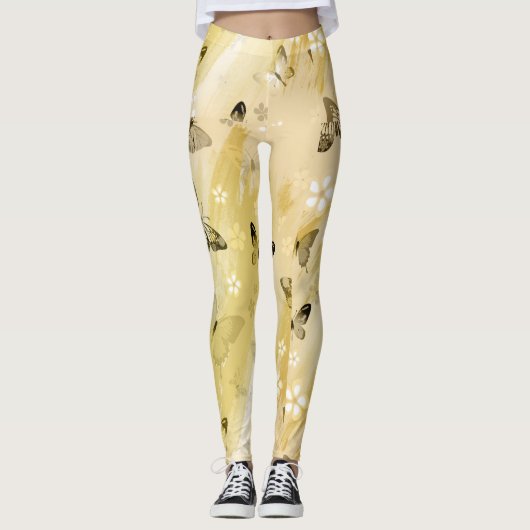 Leggings Motif papillon 10 (Devant)