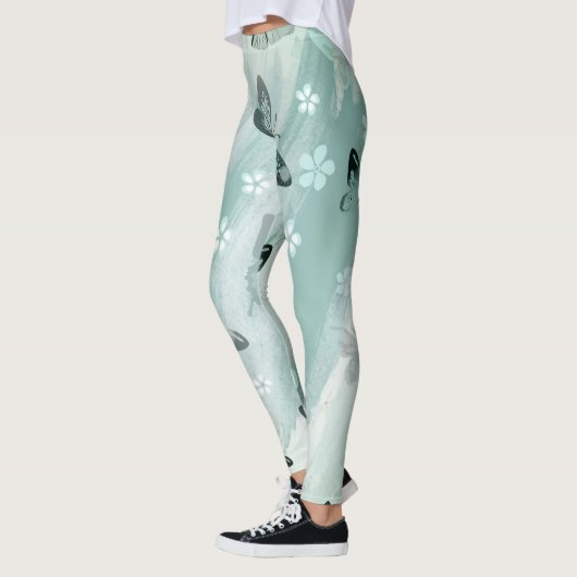 Leggings Motif papillon 9 (Gauche)