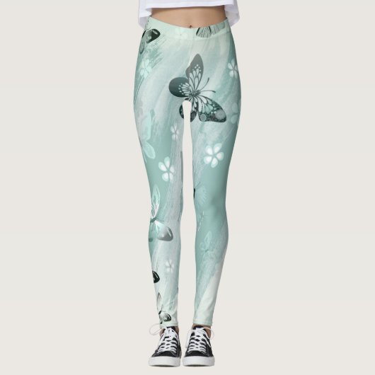 Leggings Motif papillon 9 (Devant)