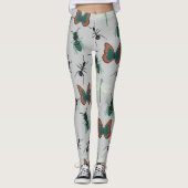 Leggings Motif papillon coloré (Devant)