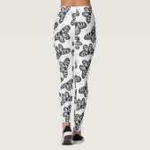 Leggings Motif papillon en papier (Dos)