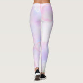 Leggings Motif papillon rose (Dos)
