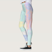 Leggings Motif pastel (Gauche)
