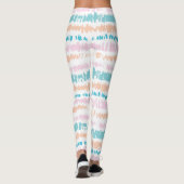 Leggings Motif Pastel Batik (Dos)