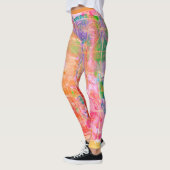 Leggings Motif Pastel lumineux (Gauche)