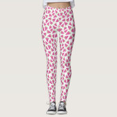 Leggings Motif Pastèque Rose (Devant)