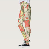 Leggings Motif Patchwork Floral de Ferme (Gauche)