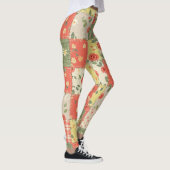 Leggings Motif Patchwork Floral de Ferme (Droite)