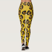 Leggings motif peau de léopard (Dos)