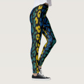 Leggings Motif peau de léopard coloré #9 (Droite)