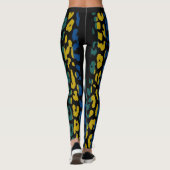 Leggings Motif peau de léopard coloré #9 (Dos)