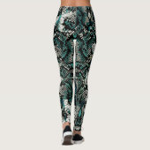 Leggings Motif Peau de Serpent  (Dos)