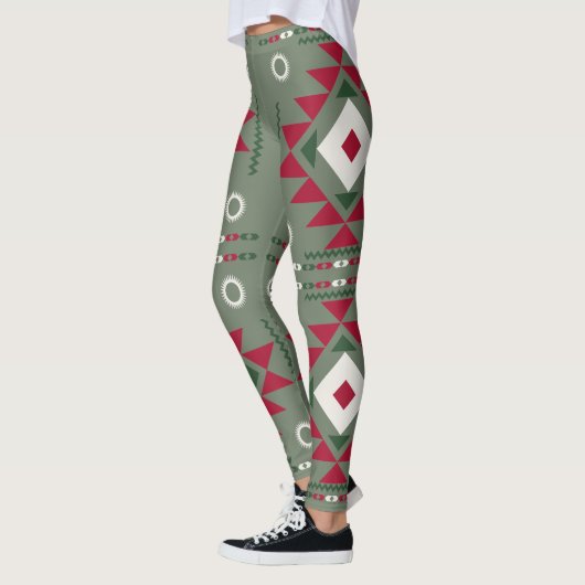 Leggings Motif Père Noël natif (Gauche)