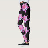 Leggings Motif photo Pink Daisy (Gauche)