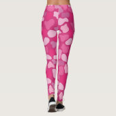 Leggings Motif Pierre Rose- (Dos)