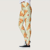 Leggings Motif Pizza Slices (Gauche)