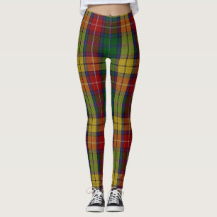 Leggings Motif Plaid Buchanan Clan Tartan