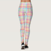 Leggings Motif plaid couleur ressort (Dos)