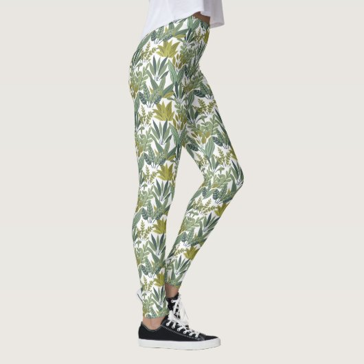 Leggings motif plante (Droite)