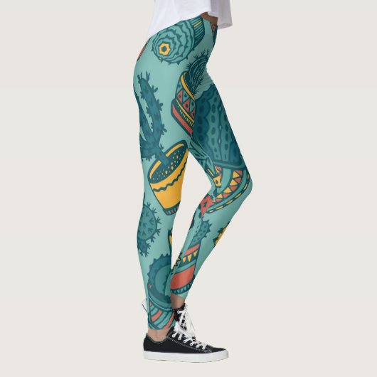 Leggings motif plante (Droite)