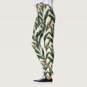 Leggings Motif Plante Bird of Paradise (Gauche)
