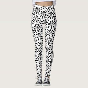 Leggings Motif Plante stylisé 020818