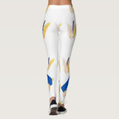 Leggings Motif Plume Bohème (Dos)