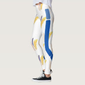 Leggings Motif Plume Bohème (Gauche)