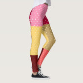 Leggings Motif Pois monogramme (Droite)