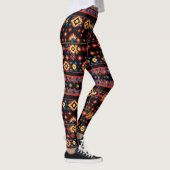 Leggings Motif populaire coloré (Droite)