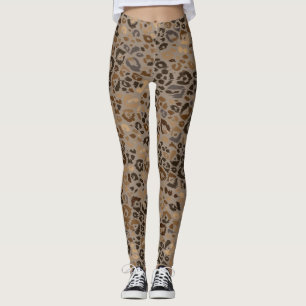 Leggings motif poster de animal
