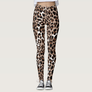 Leggings motif poster de animal
