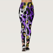 Leggings motif poster de animal (Dos)