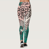Leggings motif poster de animal (Dos)