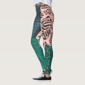 Leggings motif poster de animal (Gauche)